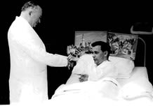 Dr. Guttmann with a patient