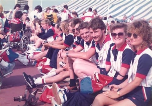 Team GB at the New York Games 1984