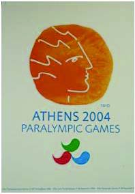 Poster for the Athens 2004 Summer Paralympics