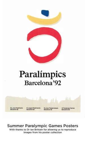 Poster for the Barcelona 1992 Summer Paralympics