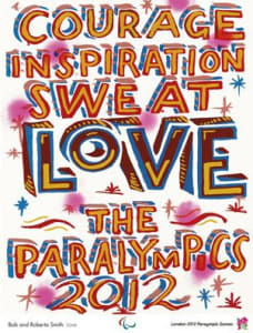Poster for London 2012 Paralympic Summer Games