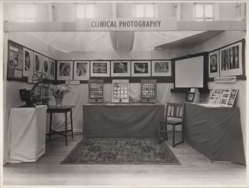 Hospital exhibition at Aylesbury Town Hall in March 1956