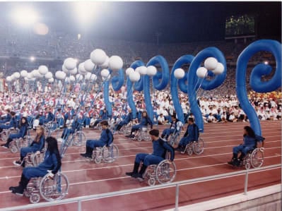 Opening ceremony of the Barcelona 1992 Paralympic Games