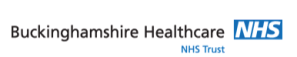 Buckinghamshire Healthcare NHS Trust logo with website link