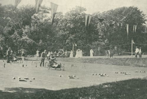 First ever wheelchair sports day at the Royal Star and Garter home in Richmond, Surrey, 1923