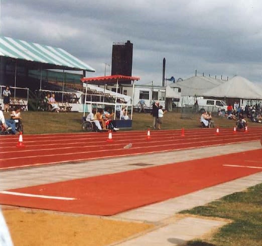 1984 Stoke Mandeville Games track