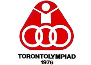 Logo for the Toronto 1976 Paralympic Games. Called the 