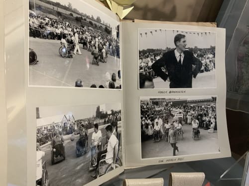 Photos of the Stoke Mandeville Games in the 1950s taken by Margaret Anne Aldous, official photographer