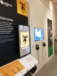 Exhibition display at Gunnersbury Park Museum