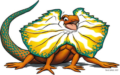 Mascot for the Sydney 2000 Paralympic Games, Lizzie the Lizard